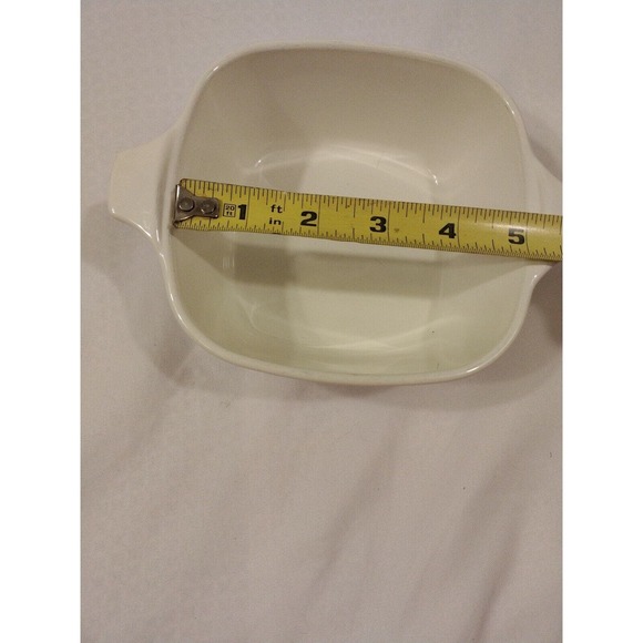 RARE Mistake Crooked Print on Vintage Corning Ware Cornflower P-43-B 2 3/4 Cup